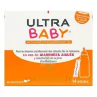 Ultra-baby Poudre Antidiarrhéique 14 Sticks/2g à St Médard En Jalles